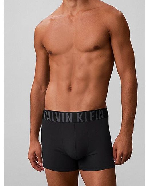 Calvin Klein Green 3 Pack Boxer Briefs Intense Power Cotton for men