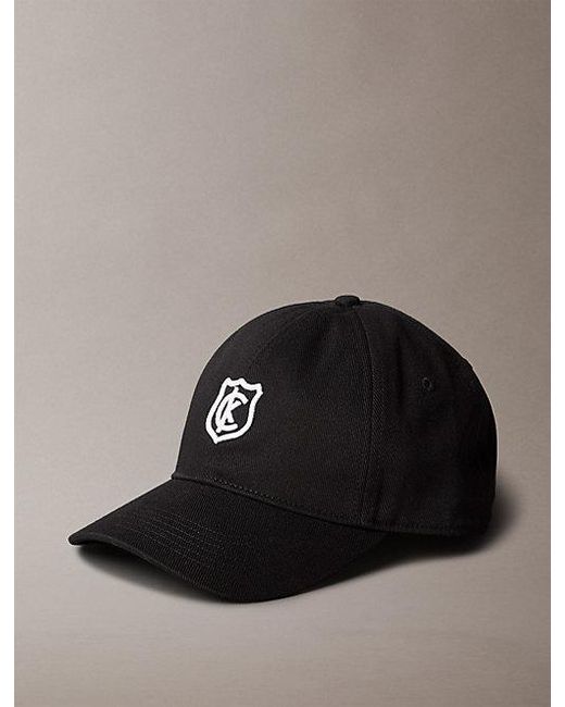 Calvin Klein Black Jeans Twill Logo Cap for men