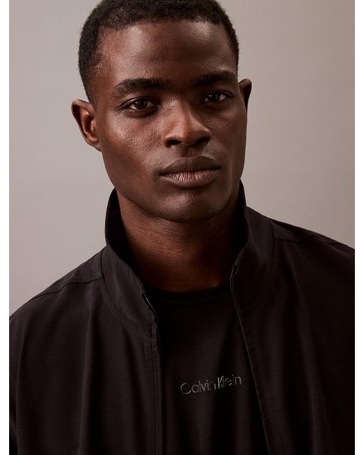 Giacca A Vento di Calvin Klein in Brown da Uomo