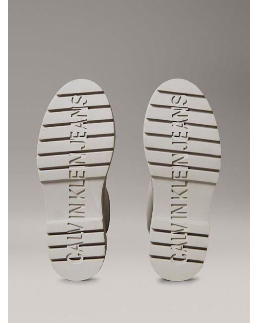 Bottes De Pluie Imperméables À Semelle Crantée Souple Calvin Klein en coloris Gray