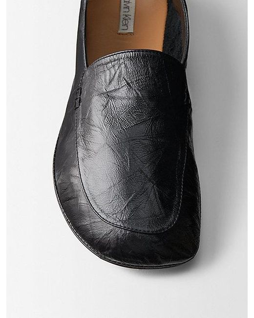 Calvin Klein White Vela Loafer