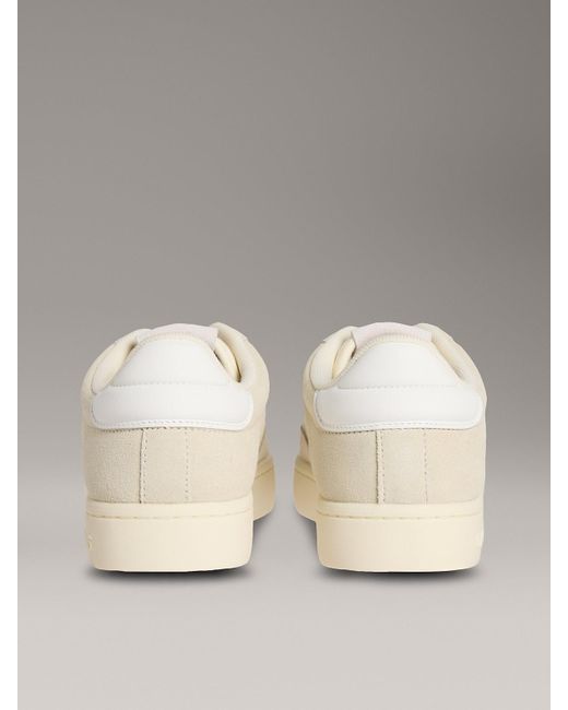 Baskets En Daim Calvin Klein en coloris Natural