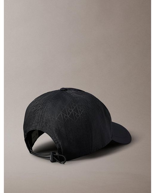 Calvin Klein Black Tech Utility Logo Cap for men