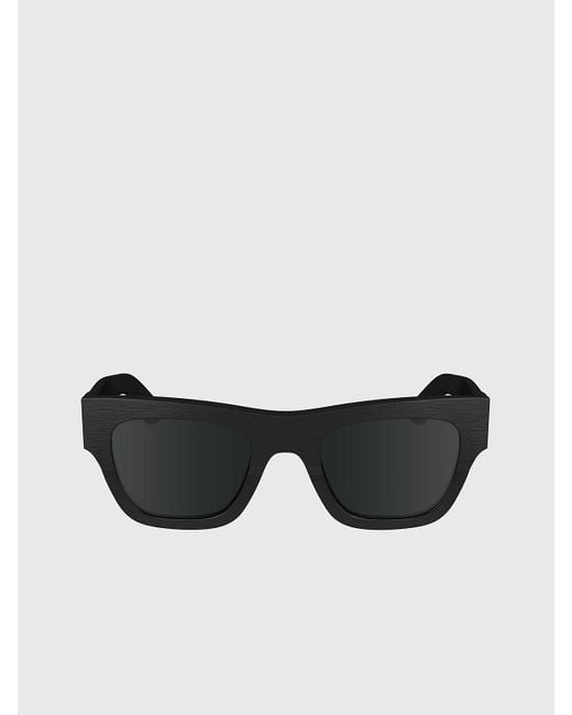 Calvin Klein Black Modified Rectangle Sunglasses Ck24510S for men