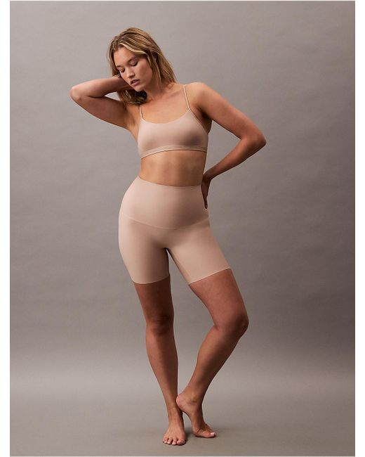Calvin Klein Brown Second Skin Smoothing Short