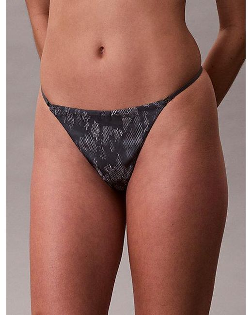 Calvin Klein String in het Brown