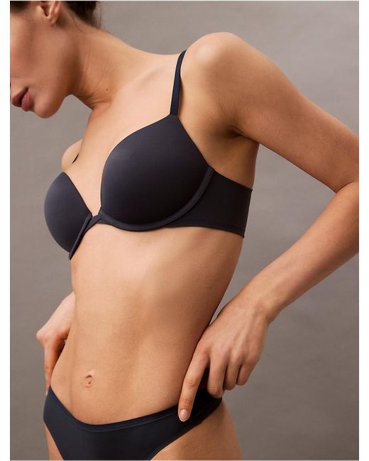 Calvin Klein Multicolor Perfectly Fit Push Up Plunge Bra