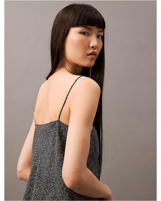 Calvin Klein Multicolor Chiffon Printed Relaxed Camisole