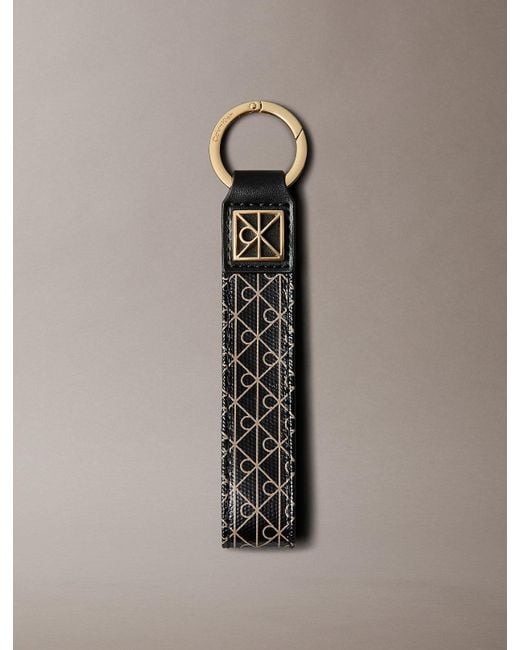 Porte-Clés Entièrement Imprimé De Logos Monogrammes Calvin Klein en coloris Multicolor