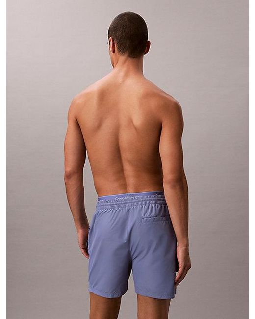 Calvin Klein Multicolor Medium Drawstring Swim Shorts Ck Essentials for men