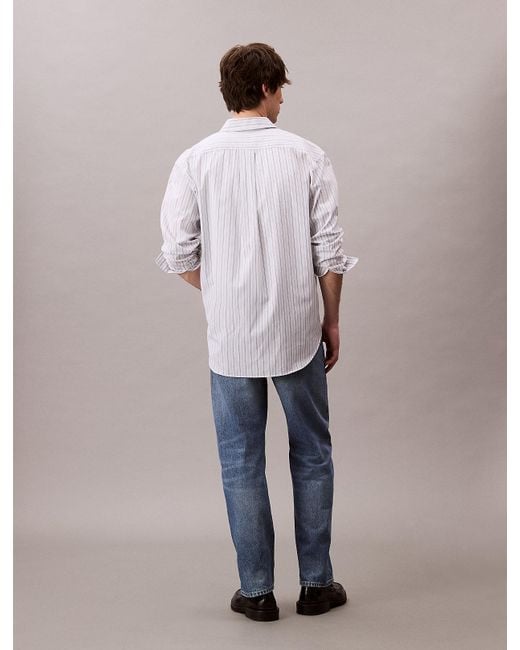 Calvin Klein Blue 90's Straight Jeans for men