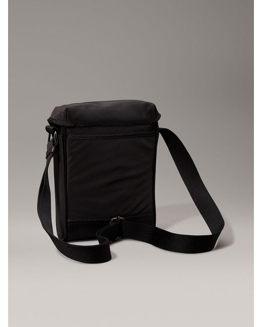 Borsa Reporter Piatta di Calvin Klein in Black da Uomo