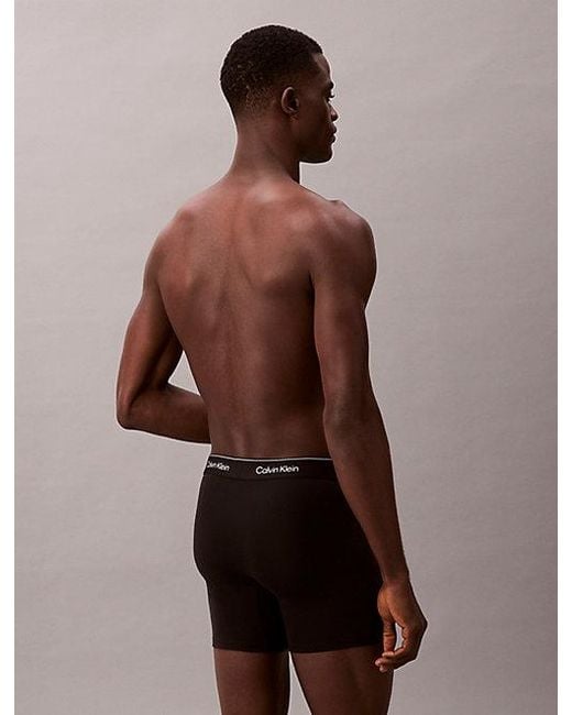Calvin Klein 5-Pack Boxer Briefs in het Blue voor heren