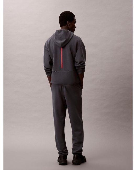 Calvin Klein Multicolor Breathable Mesh Performance Tracksuit Bottoms for men