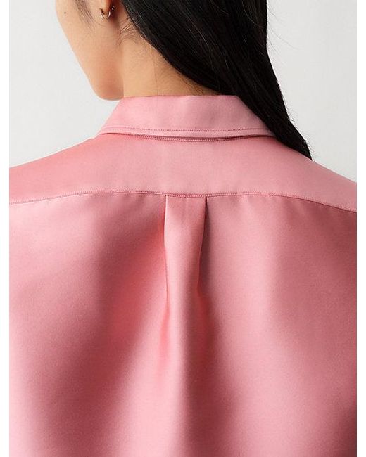 Calvin Klein Sophie Button-Down Overhemd in het Pink