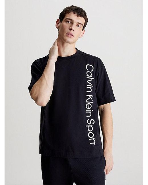Calvin Klein Sport T-shirt in het Blue voor heren