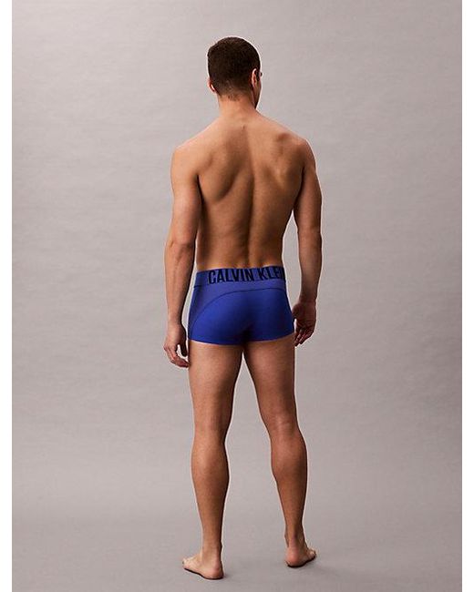 Calvin Klein Blue Sport Low Rise Trunks for men