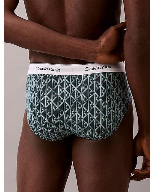 Calvin Klein 3-Pack Slips in het Gray voor heren