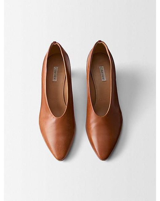 Calvin Klein White Bri Pump