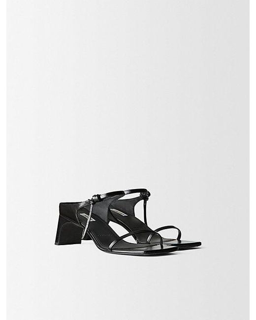 Calvin Klein White Tilda Kitten Heel