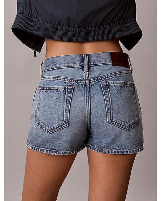 Calvin Klein Multicolor Jeans Denim Mini Shorts