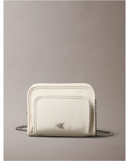 Calvin Klein Utility Camera Bag in Natural | Lyst