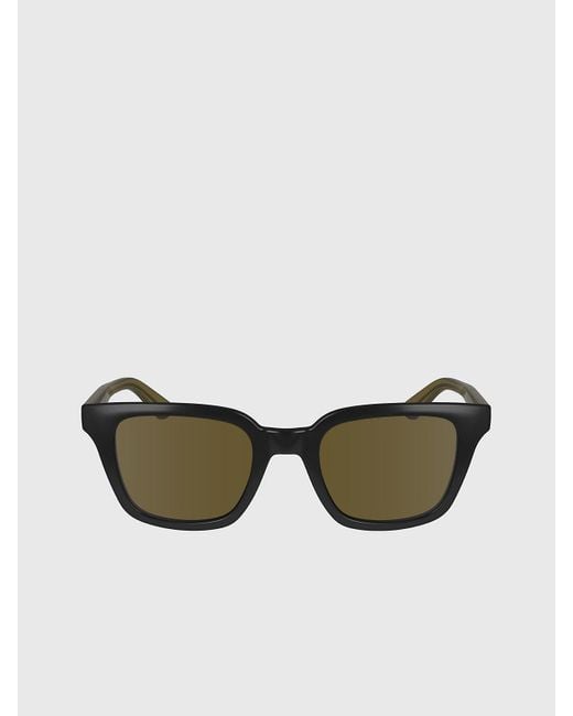 Calvin Klein Black Rectangle Sunglasses Ck24506s