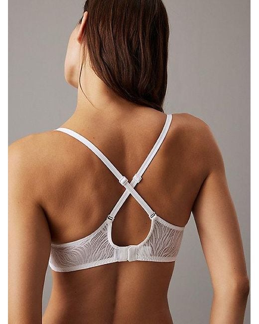 Calvin Klein Beha Met Volledige Dekking in het Brown