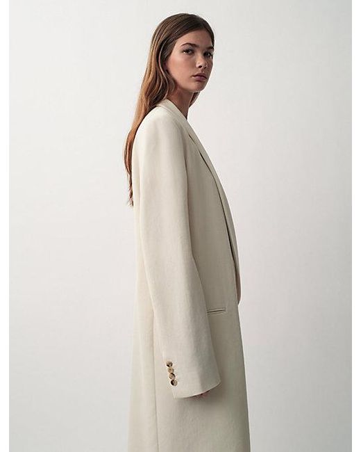 Calvin Klein Natural Evelyn Coat