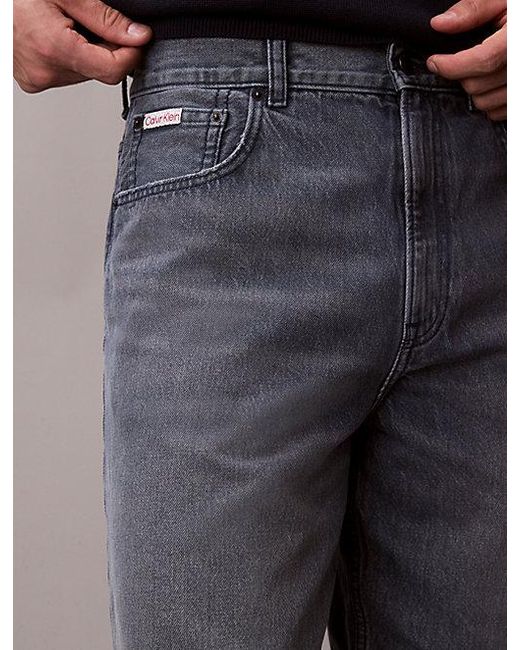 Calvin Klein Blue Jeans 90S Relaxed Denim Shorts for men