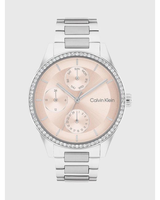 Calvin Klein White Watch - Spark