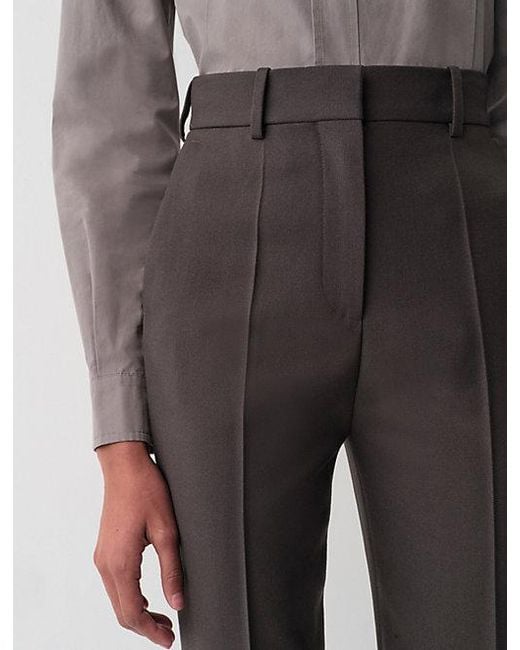 Calvin Klein Gray Lucia Slim Trousers
