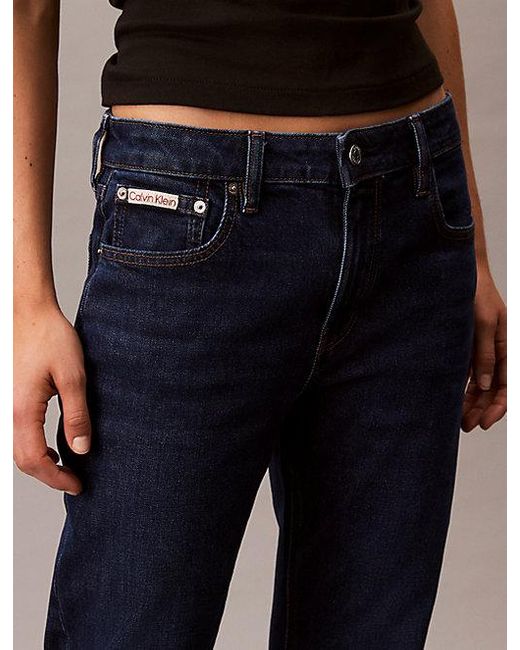 Calvin Klein Blue Jeans Mid Rise Slim Jeans