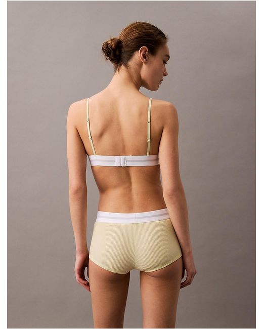 Calvin Klein Brown Unlined Triangle Bralette