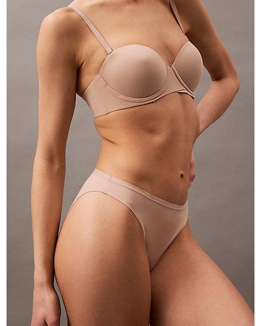 Calvin Klein Brown Bikini Briefs Perfectly Fit