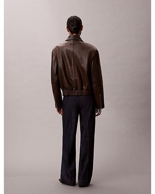 Calvin Klein Multicolor Ultra High Denim Trousers