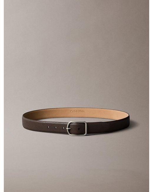 Calvin Klein Multicolor Full Grain Leather Belt for men