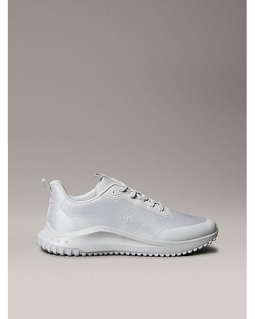 Calvin Klein Metallic Jeans Breathable Mesh Ultralight Trainers for men