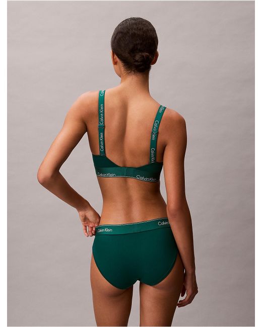 Calvin Klein Multicolor Icon Cotton Modal Lightly Lined Bralette