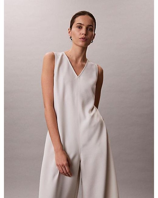 Calvin Klein Multicolor Soft Twill Jumpsuit