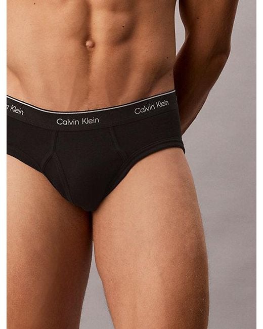 Calvin Klein 5-Pack Slips in het Black voor heren