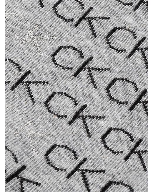 Calvin Klein White 2Er-Pack Logo-Knöchelsocken Aus Weich Gekämmter Baumwolle