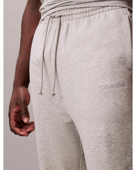 Calvin Klein Natural Cotton Terry Blend Lounge Joggers for men