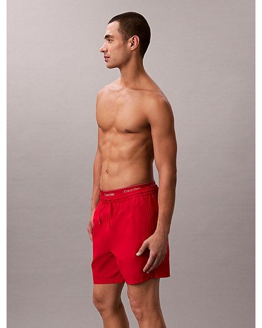 Calvin Klein Red Swimsuit for men