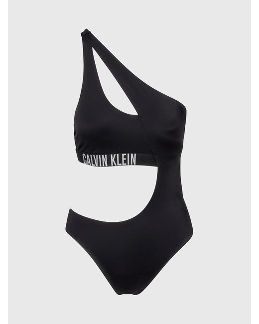 Calvin Klein Black Cut Out Swimsuit - Intense Power