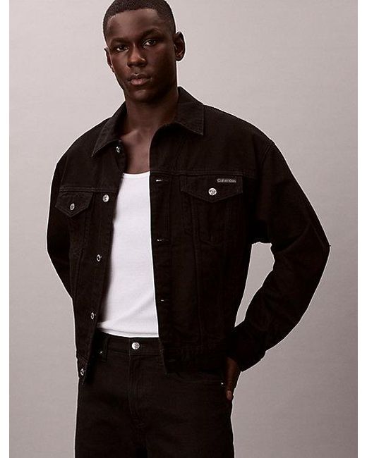 Calvin Klein Brown Jeans 90S Denim Jacket for men