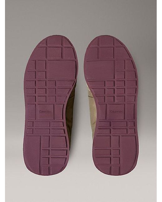 Calvin Klein Signature Hardloopschoenen Met Logo in het Gray