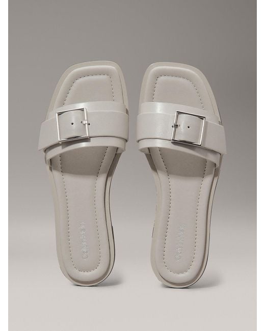 Ciabatte di Calvin Klein in Gray