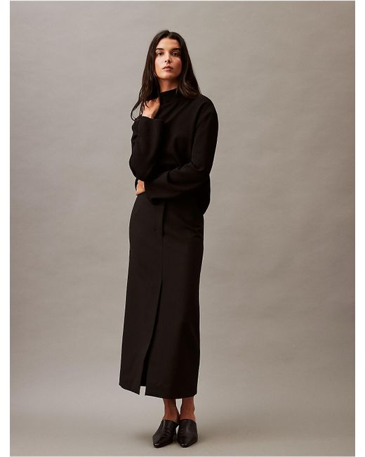 Calvin Klein Multicolor Structured Stretch Skirt