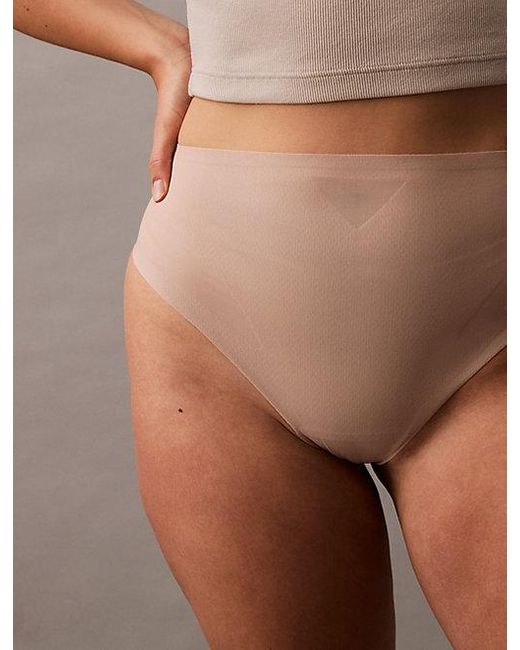 Calvin Klein Brown Vorgeformter Shapewear-String